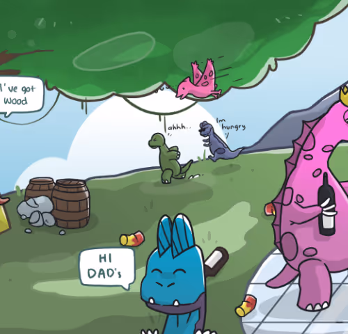 2 Drunk Ass Dinos floor 0.01