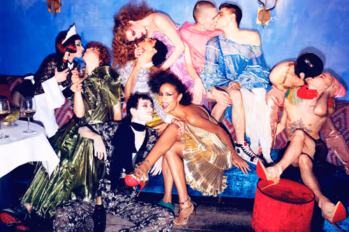 TINSEL TOWN HEROES by Ellen Von Unwerth