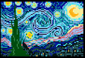 Gogh's dream - starry night - cryptnoajp club
