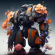 Battle Robot of Flowers