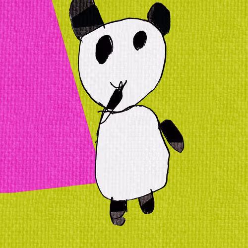 Animal drawn by children