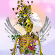 Contemplating Skeleton by Kristjana S. Williams
