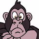Unhappy Gorilla