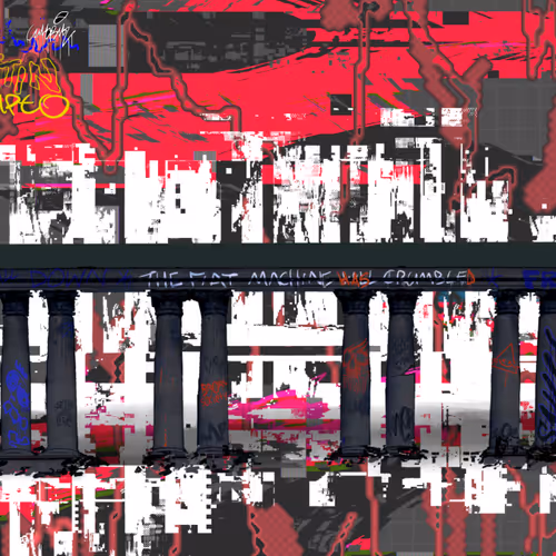 STAY EATTIN, BANK ON CRYPTO - BROKEN COLUMNS OF FIAT - TABLE