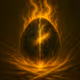 The Starborn Egg: Cosmic Flame in 1/1 Form