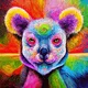 Psychedelic Animal Artwork