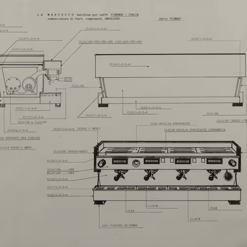 La Marzocco - Technical drawings