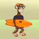 Apes that Surf - old
