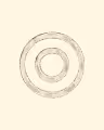 Minimal Abstract Circle Art