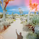 Between Joshua Tree And Mojave National Preserve by Mark Wieder