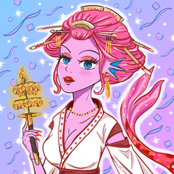 Mermaid around the world.