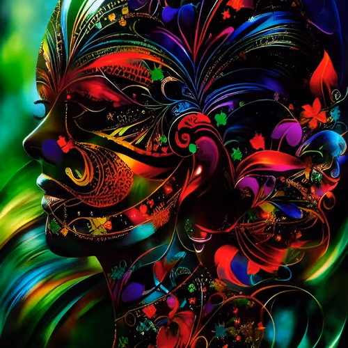 Abstract Woman World
