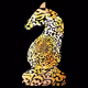 Chess pieces abstract Arabic calligraphy - old