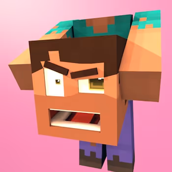 Minecraft Steve (Pink Collection) - old