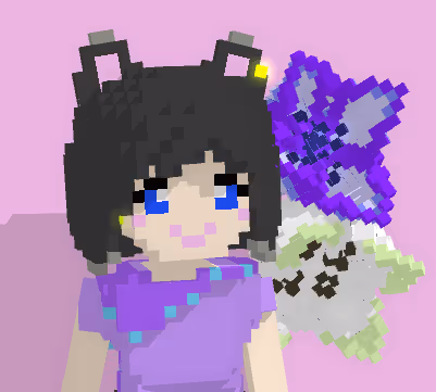 Voxel flower fan art