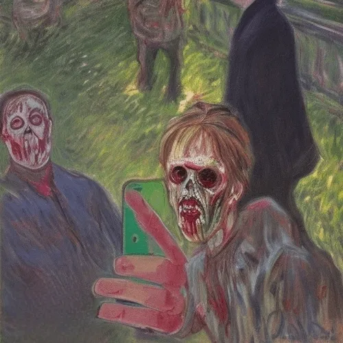 Zelfie by Monet