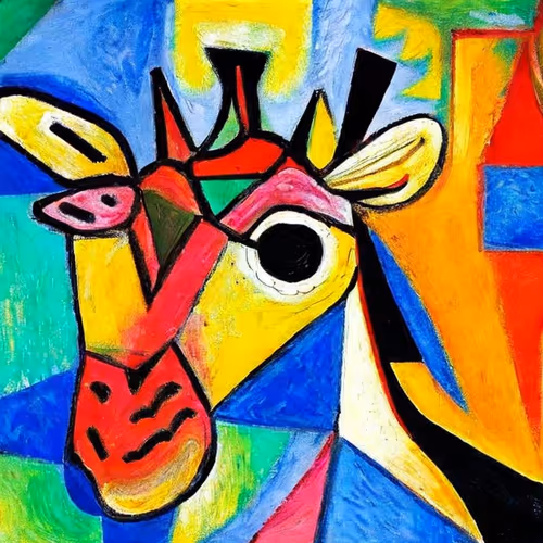 Animal Picasso Portraits