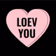 LOEV IS CHECKERED