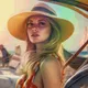 Girls in retro style