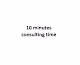 consulting time