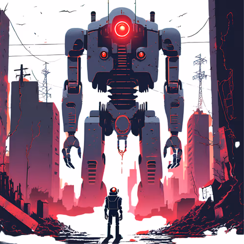 The war of robots - the annihilation of humans