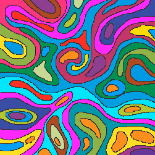 Trippy Pixels by Nick Sousa