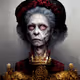 The queen turned into a zombie