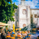 Summer terrace in "SANTE CATHERINE"