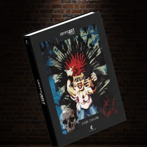 ANGIE TAYLOR for The NFT Magazine  #01 ISSUE 2K23 | CRYPTOART MONOGRAPH