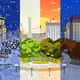 Union Square seasons