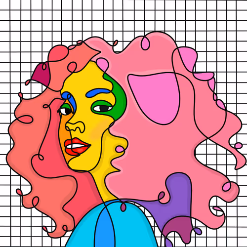 Neo-Pop Cubist Women : Everyday