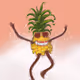 Pineapple Winter Dance