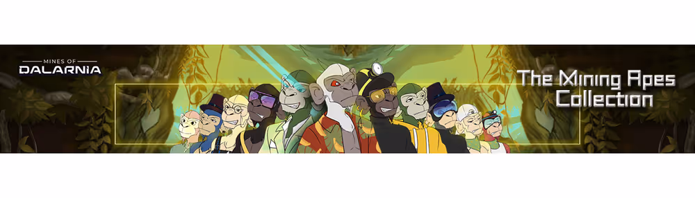 Mines of Dalarnia Mining Apes Collection