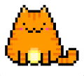 Pixel Chubby Cat