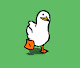 What does the duck say?
