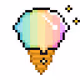 Ice cream Pixel Monsters