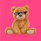Crazy  Bear  Doll - old