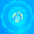 random colour bowl