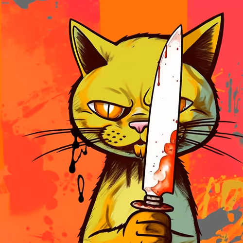 Dangerous but Cute Cats