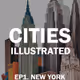 Cities illustrated - New York