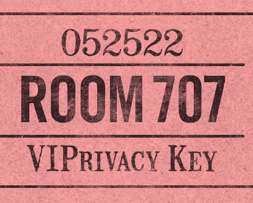 THE ROOM 707 TICKET