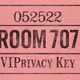 THE ROOM 707 TICKET