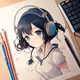 head phone girl collection(HGC)