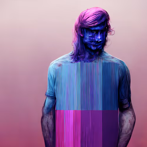 Glitching through the blues