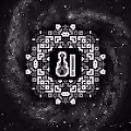 Blend of Abstract and Pixel Art - old