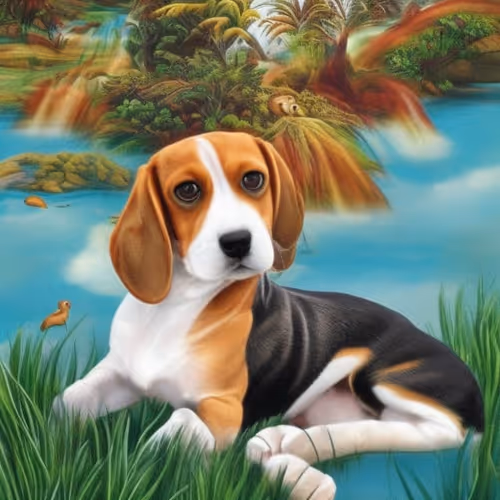loving beagles