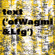 text('ofWagmi&Lfg');