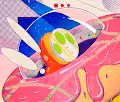 Rainbow Spaceship
