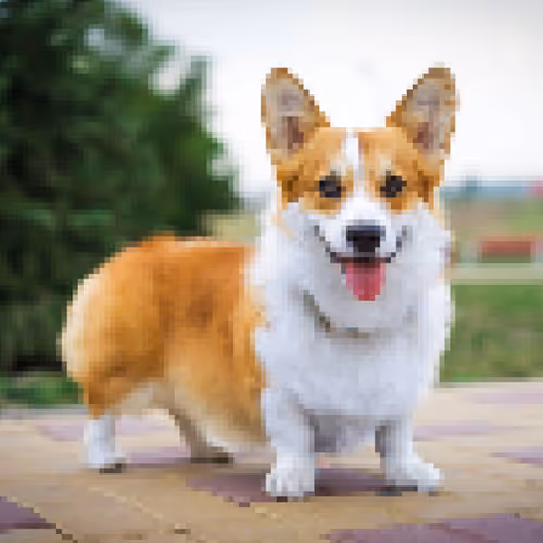 The Randon Pixel Dogs - old