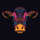 cow pattern face